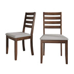 CraftPorch Simple Timeless Wooden Dining Chairs (Set of 2) - N/A