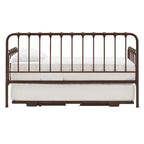 Constance Metal Daybed with Lift-up Trundle by iNSPIRE Q Bold