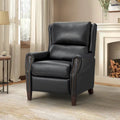 Alicia 32.68 Wide Genuine Leather Manual Recliner