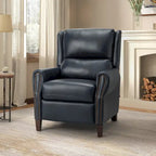 Alicia 32.68 Wide Genuine Leather Manual Recliner