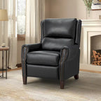 Alicia 32.68 Wide Genuine Leather Manual Recliner