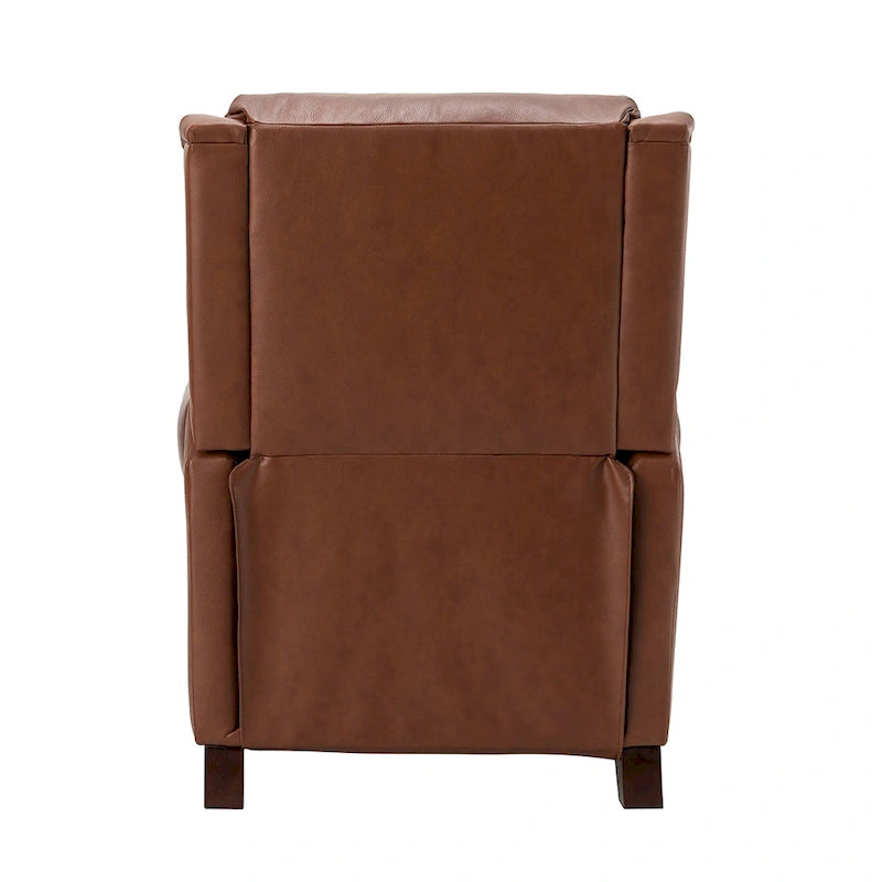 Alicia 32.68 Wide Genuine Leather Manual Recliner