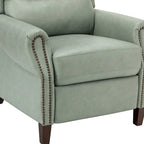 Alicia 32.68 Wide Genuine Leather Manual Recliner