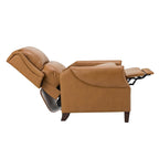 Alicia 32.68 Wide Genuine Leather Manual Recliner
