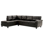 Gallant Faux Leather Sectional Sofa
