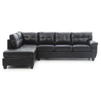 Gallant Faux Leather Sectional Sofa
