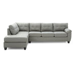 Gallant Faux Leather Sectional Sofa
