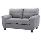 Gallant Faux Leather Loveseat