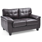 Gallant Faux Leather Loveseat