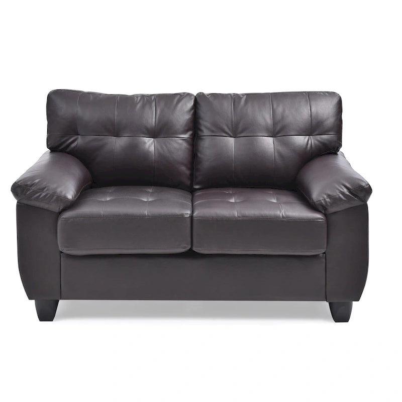 Gallant Faux Leather Loveseat
