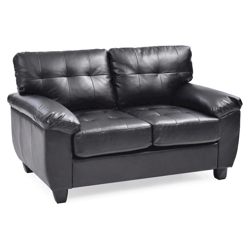 Gallant Faux Leather Loveseat