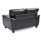 Gallant Faux Leather Loveseat