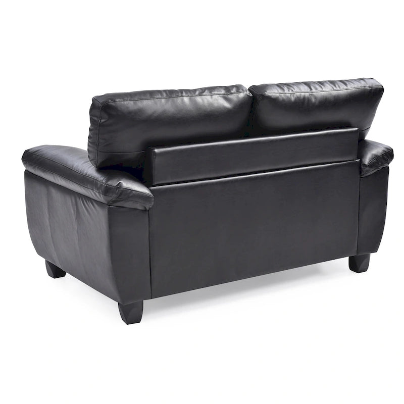 Gallant Faux Leather Loveseat