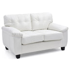Gallant Faux Leather Loveseat