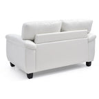 Gallant Faux Leather Loveseat