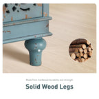 PHI VILLA 2-door Retro Antique Hollow-Carved Storage Cabinet