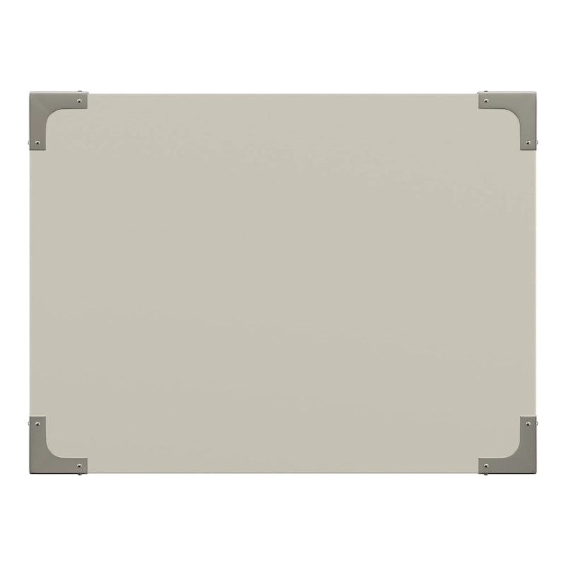 Kenton II X Base Wood Accent Campaign Table iNSPIRE Q Modern