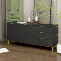 2 Door Large Storage Cabinet 3 Drawer TV Cabinet Buffet Sideboard