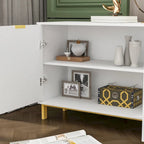 2 Door Large Storage Cabinet 3 Drawer TV Cabinet Buffet Sideboard