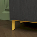 2 Door Large Storage Cabinet 3 Drawer TV Cabinet Buffet Sideboard