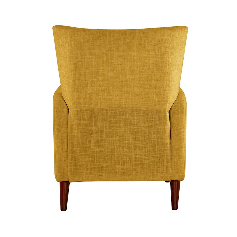 Aurora Modern Manual Recliner Set of 2 with Solid Wooden Legs