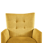 Aurora Modern Manual Recliner Set of 2 with Solid Wooden Legs