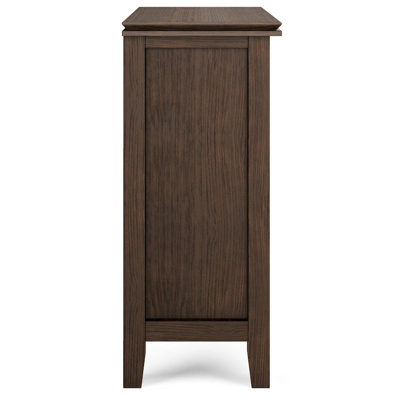 WYNDENHALL Stratford SOLID WOOD 30 inch Wide Low Storage Cabinet - 30w x 14d x 31 h