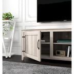 Wood Storage Cabinet Media Console for TVs up to 80