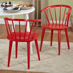 Simple Living Florence Solid Wood Spindle Dining Chairs (Set of 2)