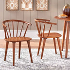 Simple Living Florence Solid Wood Spindle Dining Chairs (Set of 2)