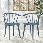 Simple Living Florence Solid Wood Spindle Dining Chairs (Set of 2)
