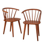 Simple Living Florence Solid Wood Spindle Dining Chairs (Set of 2)