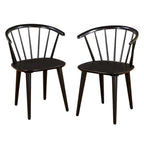Simple Living Florence Solid Wood Spindle Dining Chairs (Set of 2)