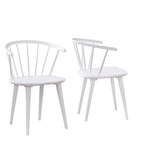 Simple Living Florence Solid Wood Spindle Dining Chairs (Set of 2)