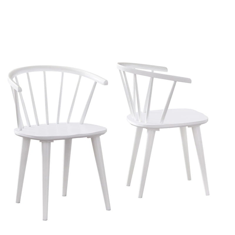 Simple Living Florence Solid Wood Spindle Dining Chairs (Set of 2)