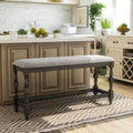 Furniture of America Graypath Farmhouse 50-inch Counter Height Bench