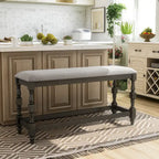 Furniture of America Graypath Farmhouse 50-inch Counter Height Bench