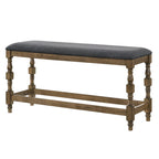 Furniture of America Graypath Farmhouse 50-inch Counter Height Bench