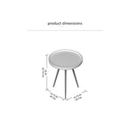 MH London Chevery Tri-Pin End Table