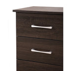 Boston 3-drawer Wooden Nightstand