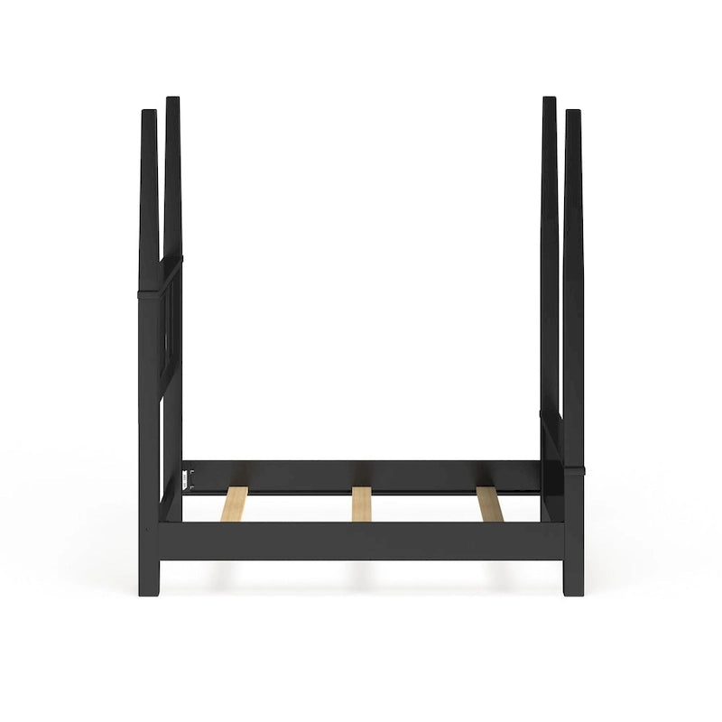 Homestyles Bedford Black King Poster Bed