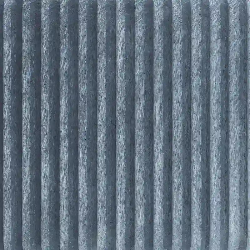 CraftPorch Corduroy Luxurious Gold PU Strip Wingback Velvet Upholstered Bed