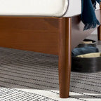 Priage by ZINUS Mid Century Wood Platform Bed Frame