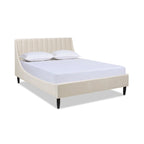 Aspen Vertical Tufted Upholstered Platform Bed