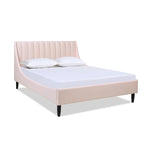 Aspen Vertical Tufted Upholstered Platform Bed