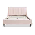 Aspen Vertical Tufted Upholstered Platform Bed