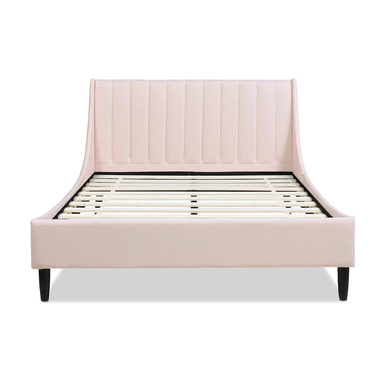 Aspen Vertical Tufted Upholstered Platform Bed