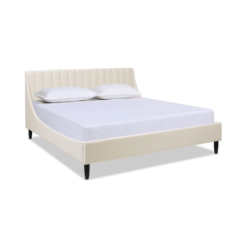 Aspen Vertical Tufted Upholstered Platform Bed