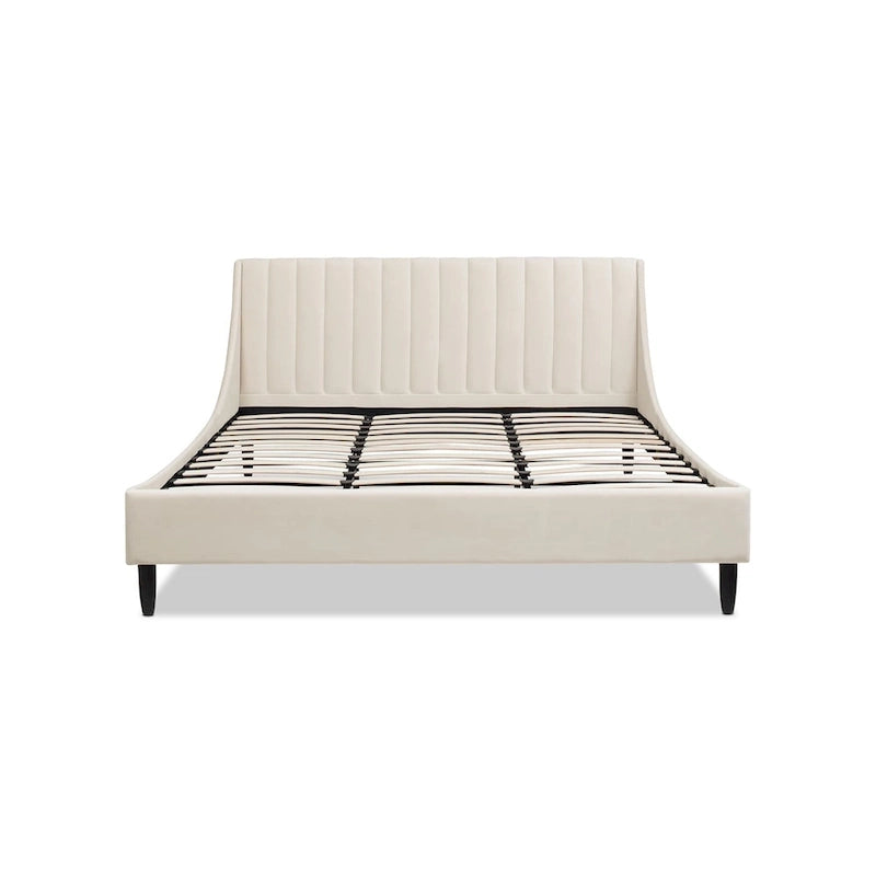 Aspen Vertical Tufted Upholstered Platform Bed