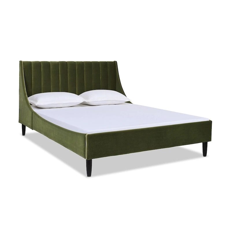 Aspen Vertical Tufted Upholstered Platform Bed